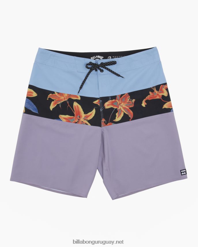 shorts de playa tribong pro performance 18'' hombres azul DR684460 Billabong
