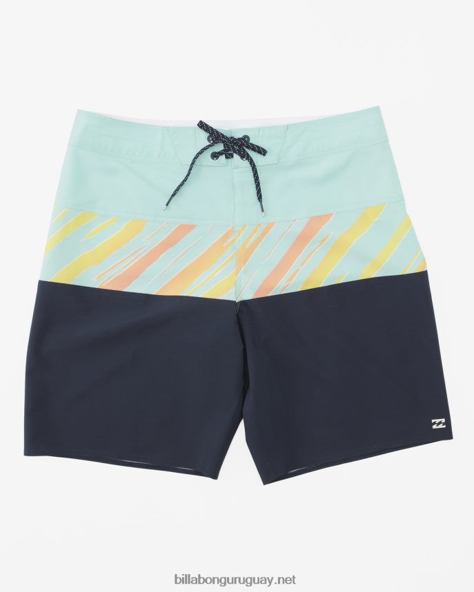 shorts de playa tribong pro performance 18'' hombres menta DR684498 Billabong