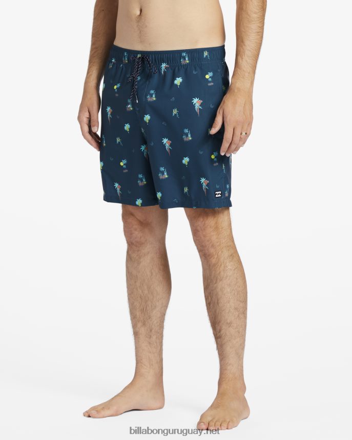 shorts de playa vacay layback 17\'\' hombres Armada DR6844158 Billabong