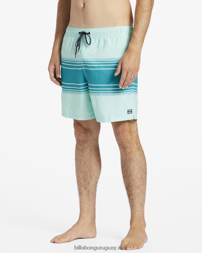 shorts de playa vacay layback 17\'\' hombres menta DR6844213 Billabong