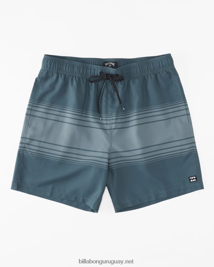 shorts de playa vacay layback 17\'\' hombres neblina azul DR6844187 Billabong