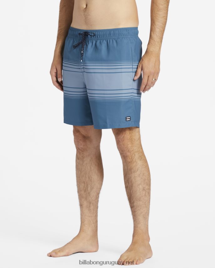 shorts de playa vacay layback 17\'\' hombres neblina azul DR6844187 Billabong