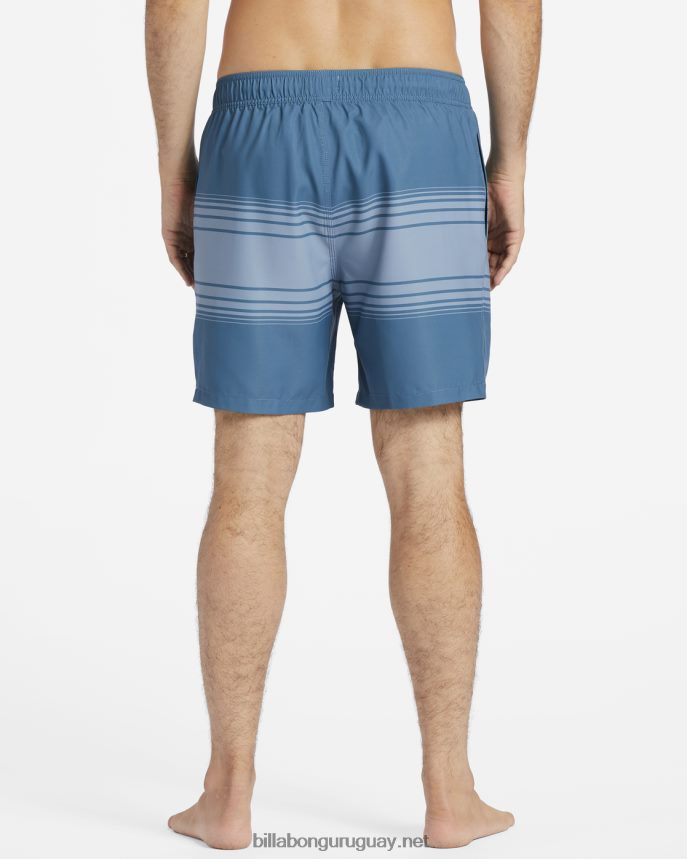 shorts de playa vacay layback 17\'\' hombres neblina azul DR6844187 Billabong