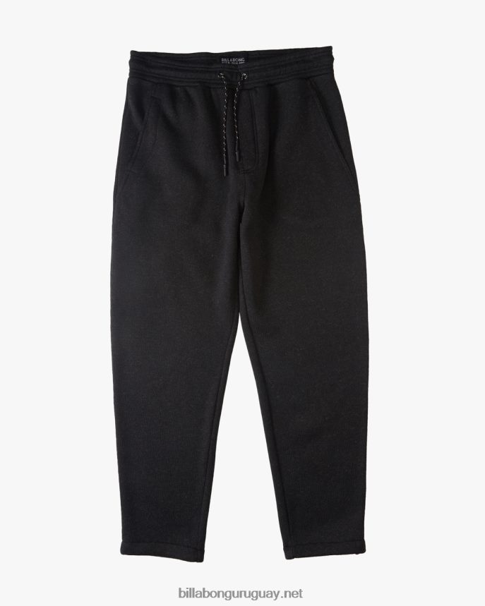 pantalones de chándal a/div border hombres brezo negro DR6844512 Billabong