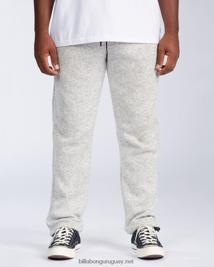 pantalones de chándal a/div border hombres gris claro DR6844509 Billabong