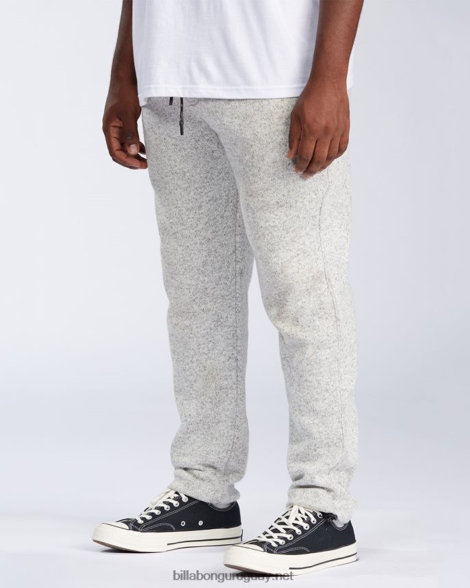 pantalones de chándal a/div border hombres gris claro DR6844509 Billabong