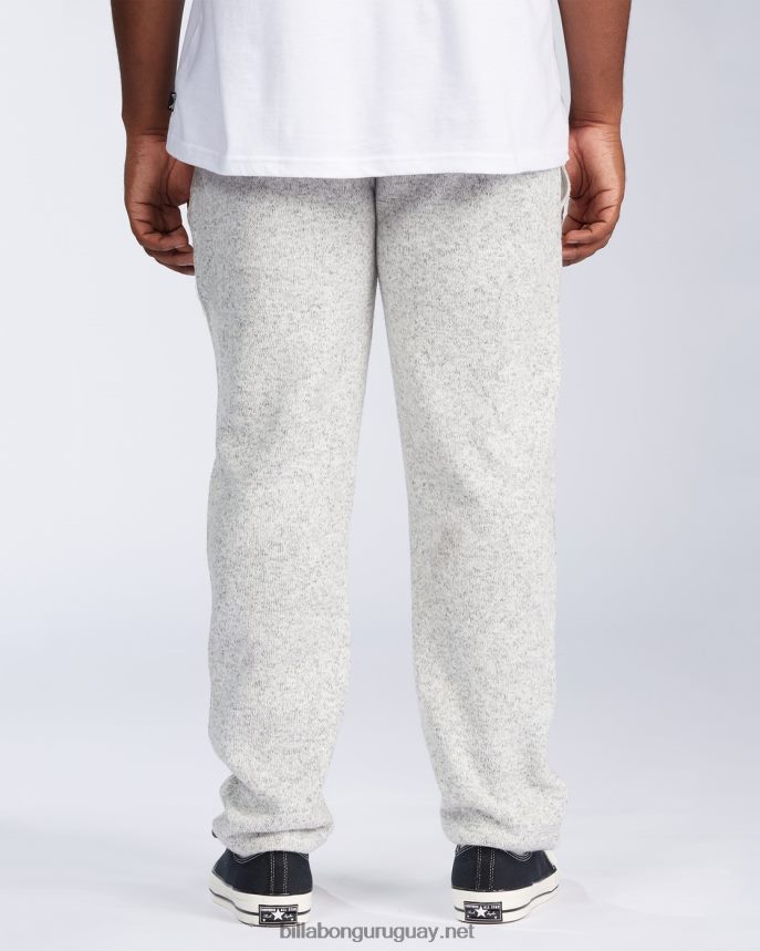 pantalones de chándal a/div border hombres gris claro DR6844509 Billabong
