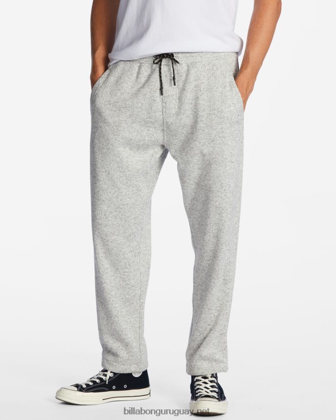 pantalones de chándal a/div border hombres gris claro DR6844509 Billabong