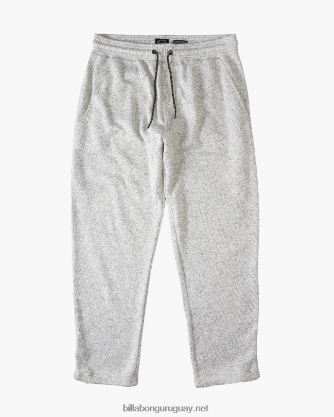 pantalones de chándal a/div border hombres gris claro DR6844509 Billabong