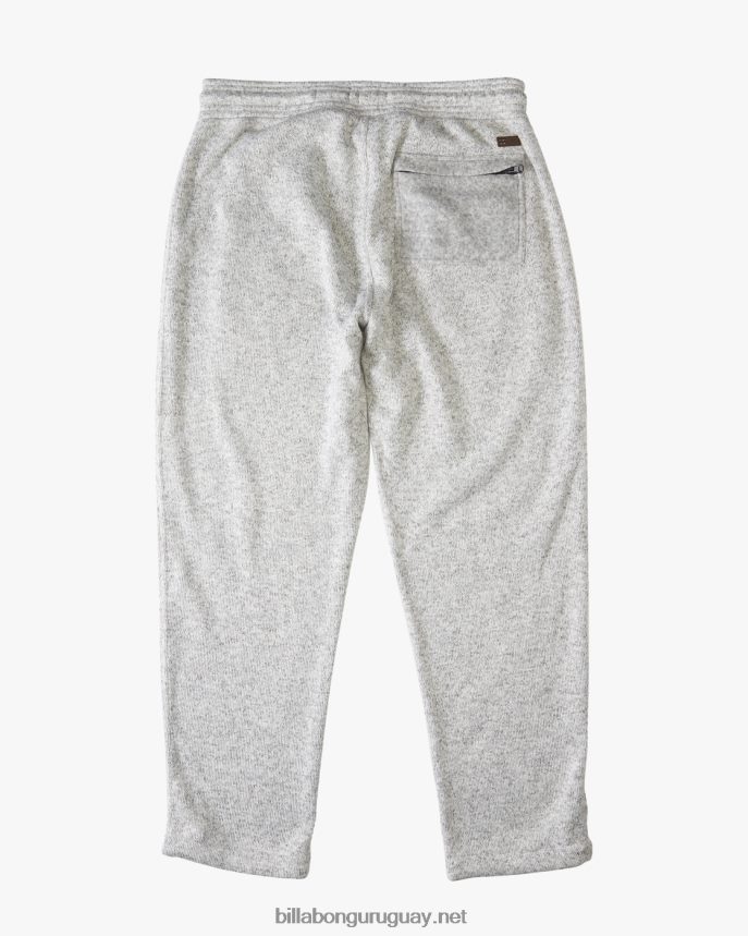 pantalones de chándal a/div border hombres gris claro DR6844509 Billabong