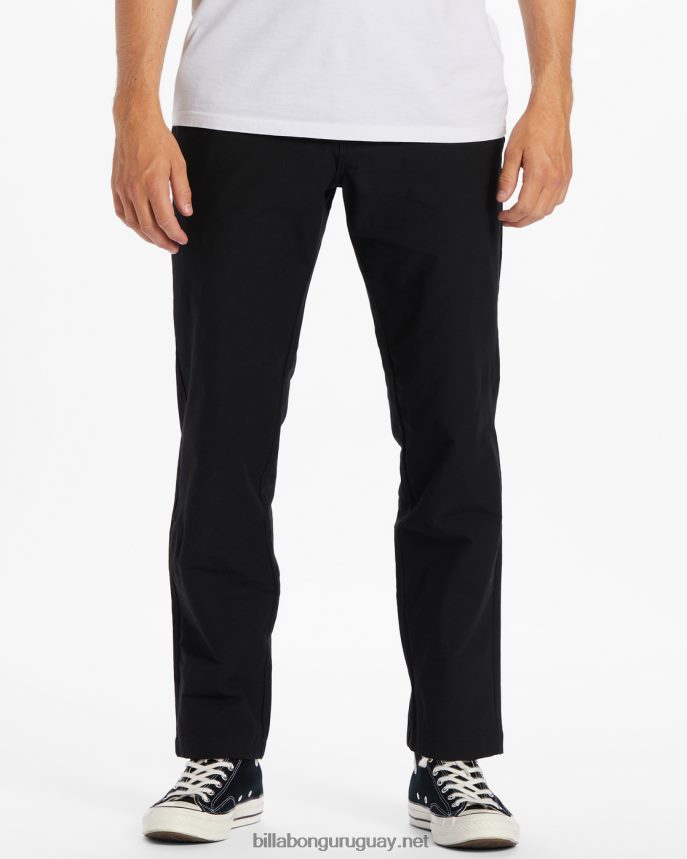 a/div surftrek plus pantalones orgánicos con cintura elástica hombres negro DR6844241 Billabong