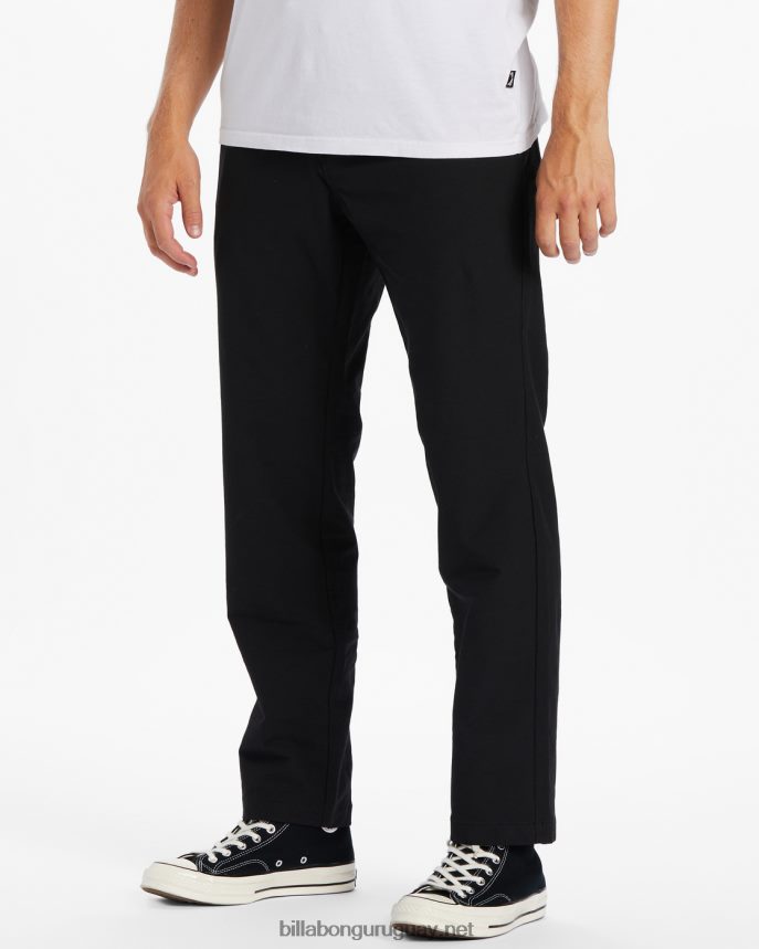 a/div surftrek plus pantalones orgánicos con cintura elástica hombres negro DR6844241 Billabong