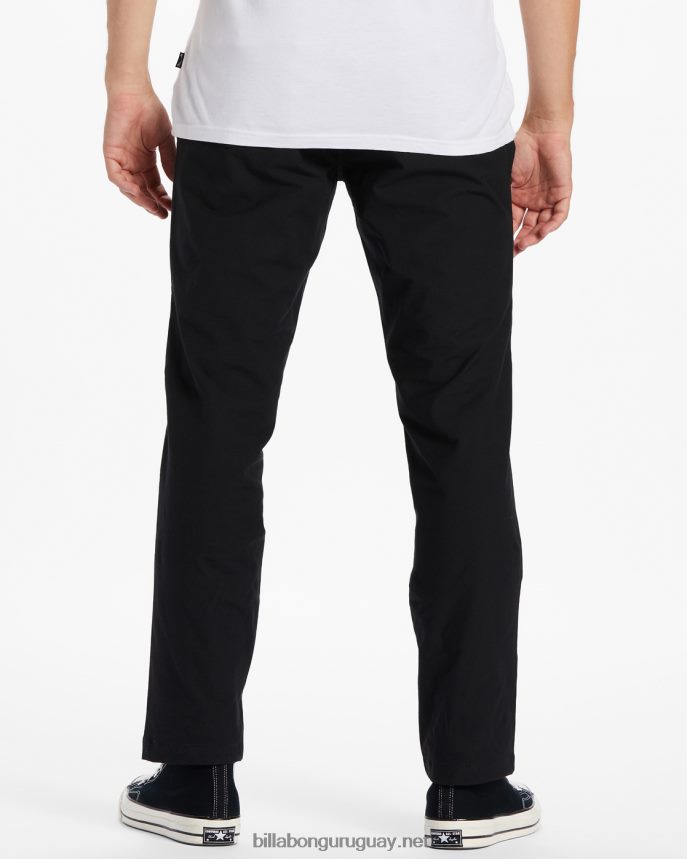 a/div surftrek plus pantalones orgánicos con cintura elástica hombres negro DR6844241 Billabong