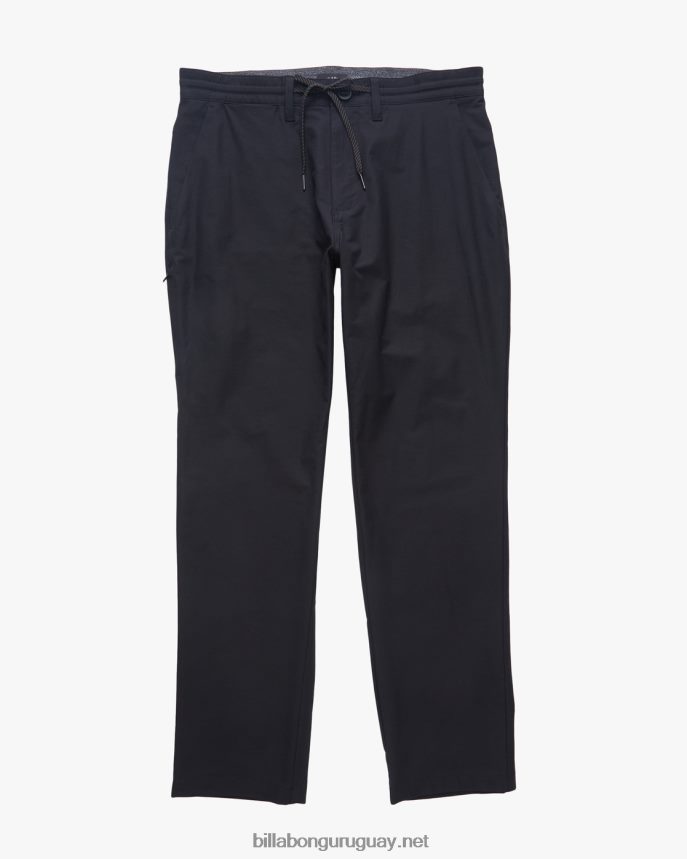 a/div surftrek plus pantalones orgánicos con cintura elástica hombres negro DR6844241 Billabong
