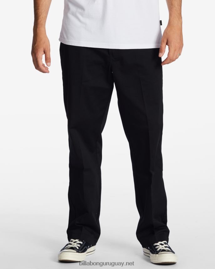 pantalones de trabajo carter hombres negro DR6844425 Billabong