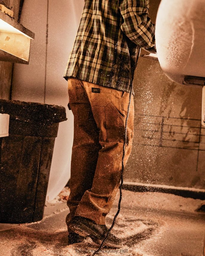 pantalones de trabajo orgánicos a/div kodiak hombres almendra DR6844454 Billabong