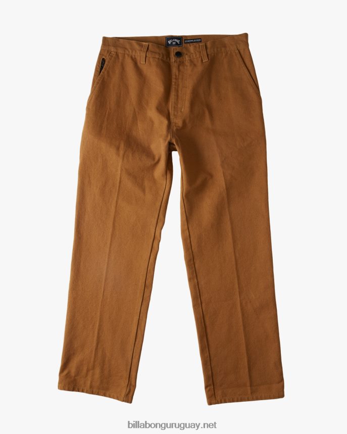 pantalones de trabajo orgánicos a/div kodiak hombres almendra DR6844454 Billabong