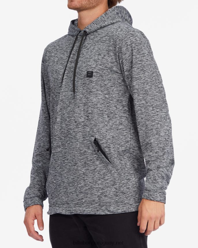 a / div surftrek sudadera con capucha hombres brezo gris DR6844491 Billabong