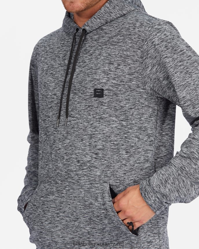 a / div surftrek sudadera con capucha hombres brezo gris DR6844491 Billabong