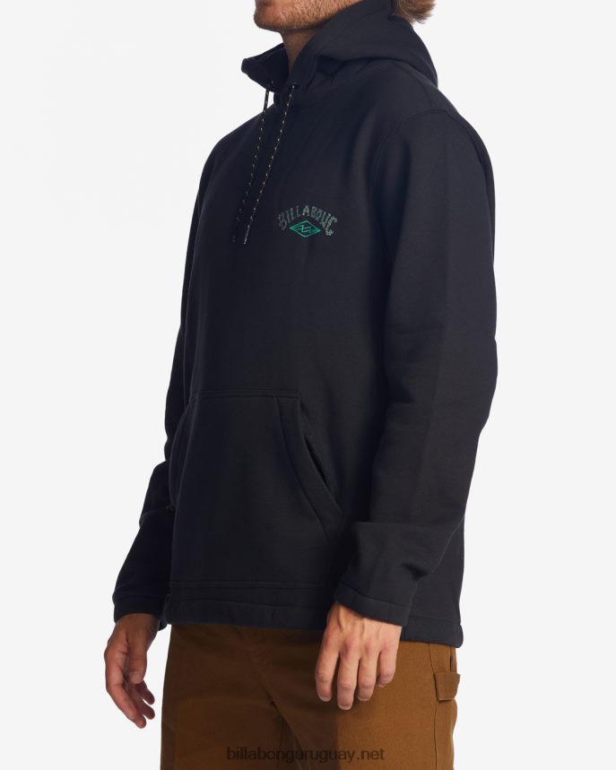 brújula a / div sudadera con capucha hombres negro DR6844490 Billabong