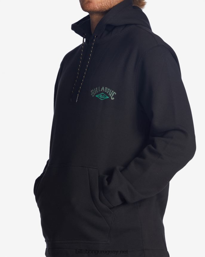 brújula a / div sudadera con capucha hombres negro DR6844490 Billabong