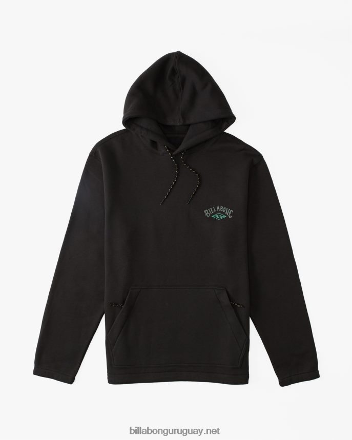 brújula a / div sudadera con capucha hombres negro DR6844490 Billabong