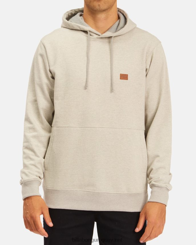 hudson sudadera con capucha hombres niebla DR6844268 Billabong