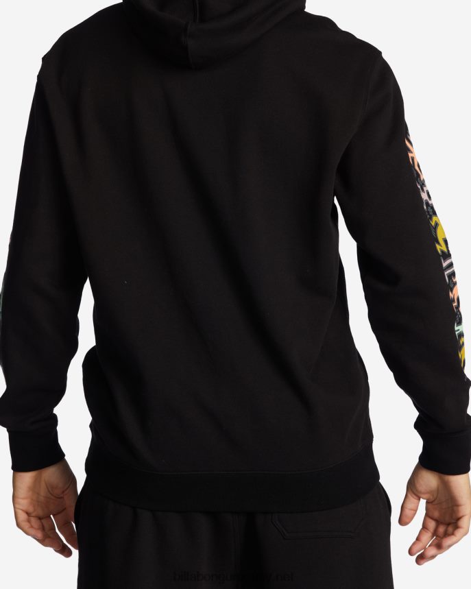 sudadera con capucha de mermelada de keith haring hombres negro DR6844221 Billabong