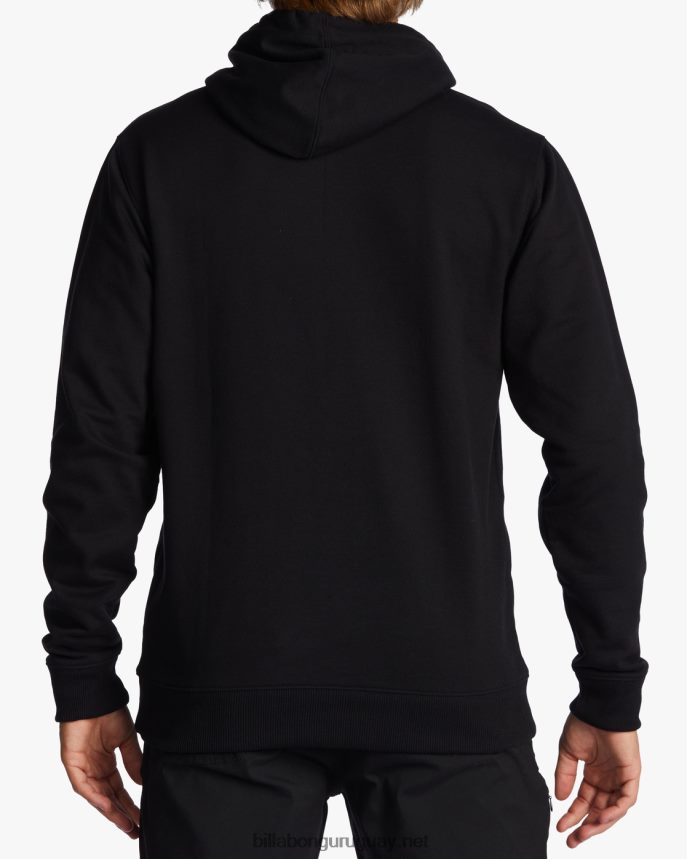 sudadera con capucha orgánica todo el día hombres negro DR6844279 Billabong