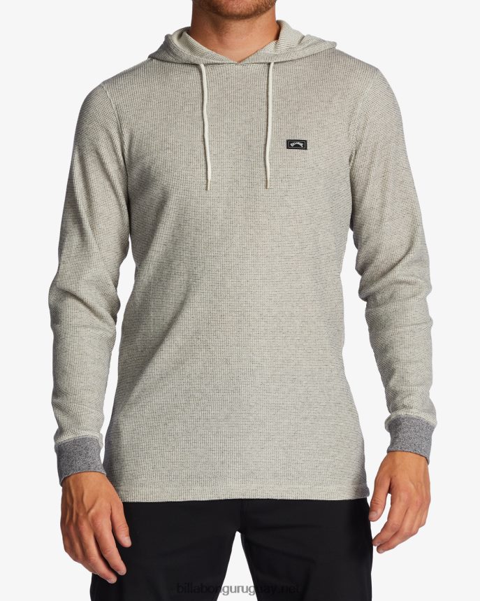 sudadera con capucha térmica keystone pullover hombres avena DR6844510 Billabong