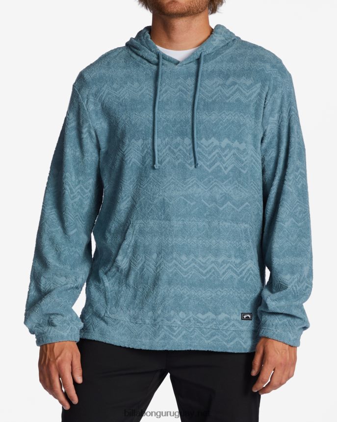 sudadera con capucha y jacquard flecker hombres humo azul DR6844608 Billabong
