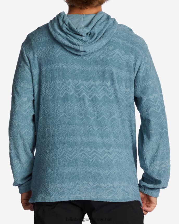 sudadera con capucha y jacquard flecker hombres humo azul DR6844608 Billabong