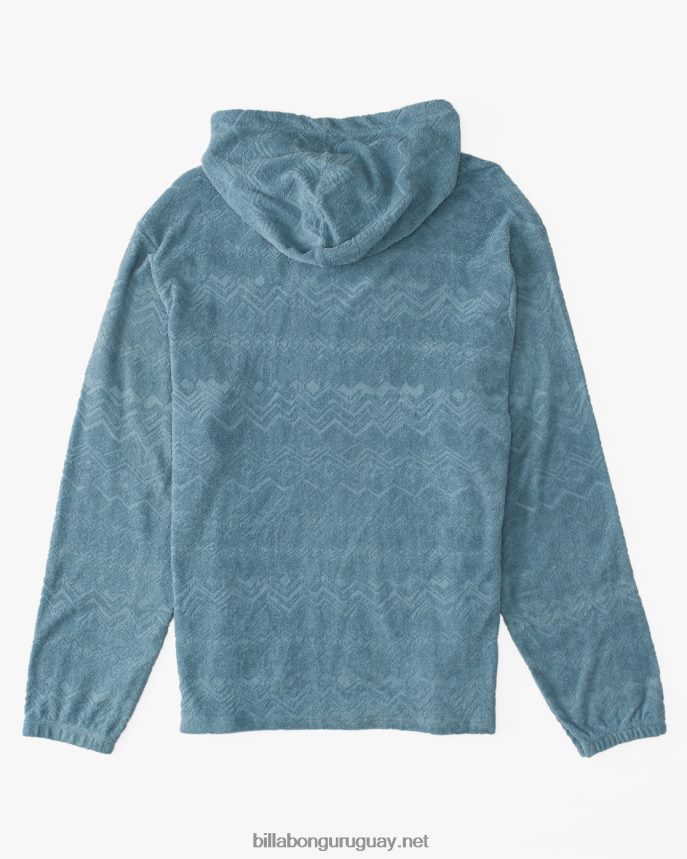 sudadera con capucha y jacquard flecker hombres humo azul DR6844608 Billabong