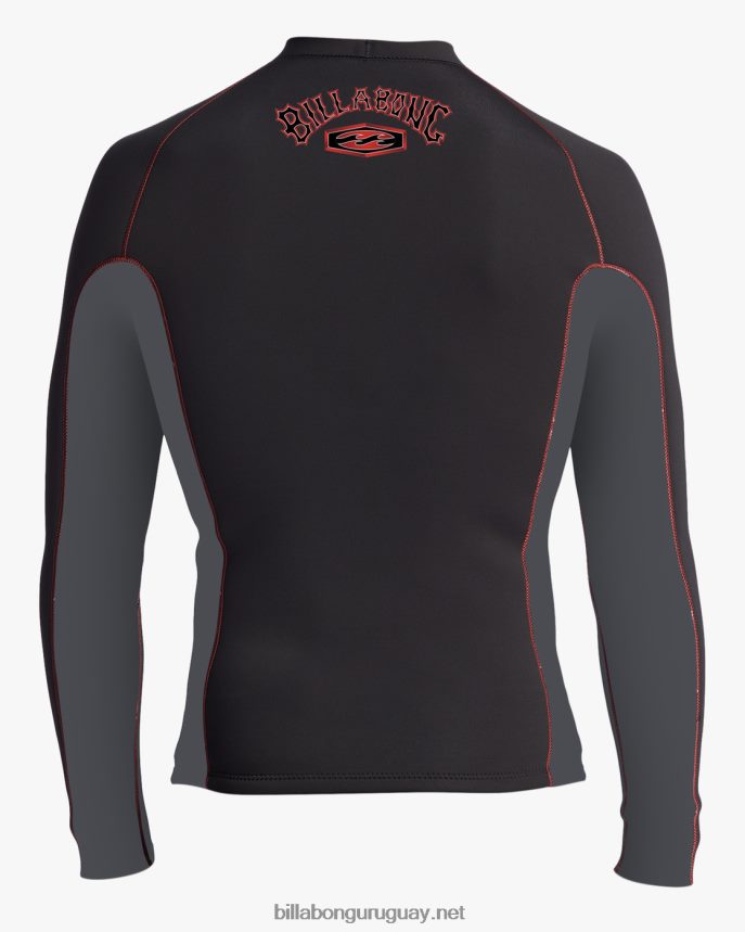 Chaqueta de neopreno absoluta de 1/1 mm hombres Gris oscuro DR6844911 Billabong