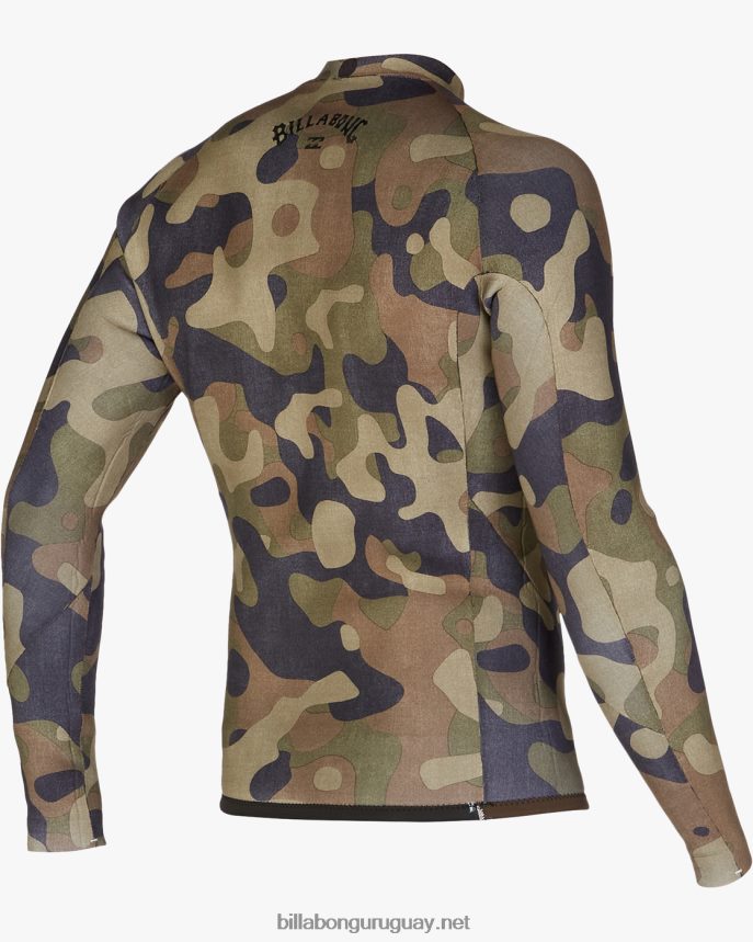 Chaqueta de neopreno de intercambio absoluto de 2 mm hombres superávit DR6844897 Billabong