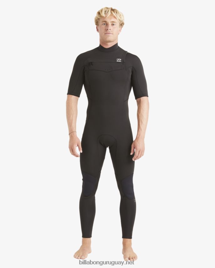 Traje de neopreno completo 2/2 con cremallera absoluta en el pecho hombres negro DR6844887 Billabong