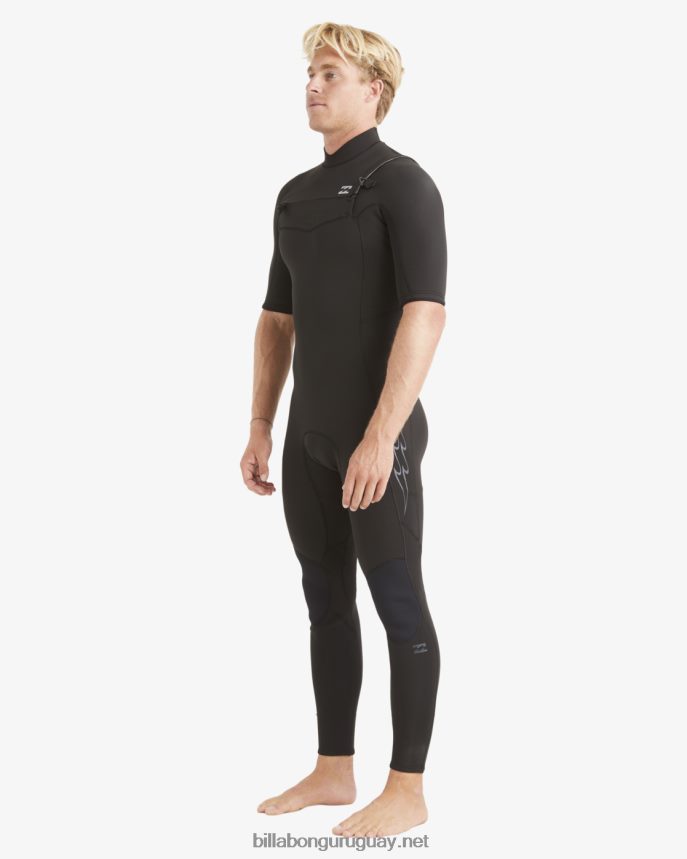 Traje de neopreno completo 2/2 con cremallera absoluta en el pecho hombres negro DR6844887 Billabong