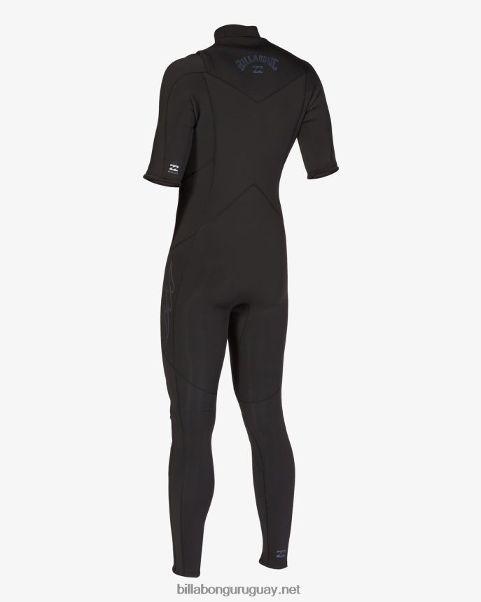 Traje de neopreno completo 2/2 con cremallera absoluta en el pecho hombres negro DR6844887 Billabong