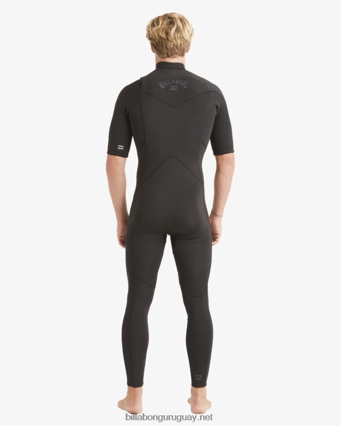 Traje de neopreno completo 2/2 con cremallera absoluta en el pecho hombres negro DR6844887 Billabong