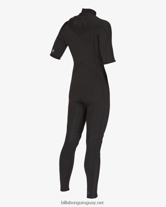 Traje de neopreno completo 2/2 con cremallera absoluta en el pecho hombres negro DR6844887 Billabong