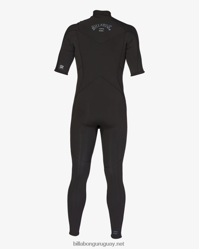 Traje de neopreno completo 2/2 con cremallera absoluta en el pecho hombres negro DR6844887 Billabong