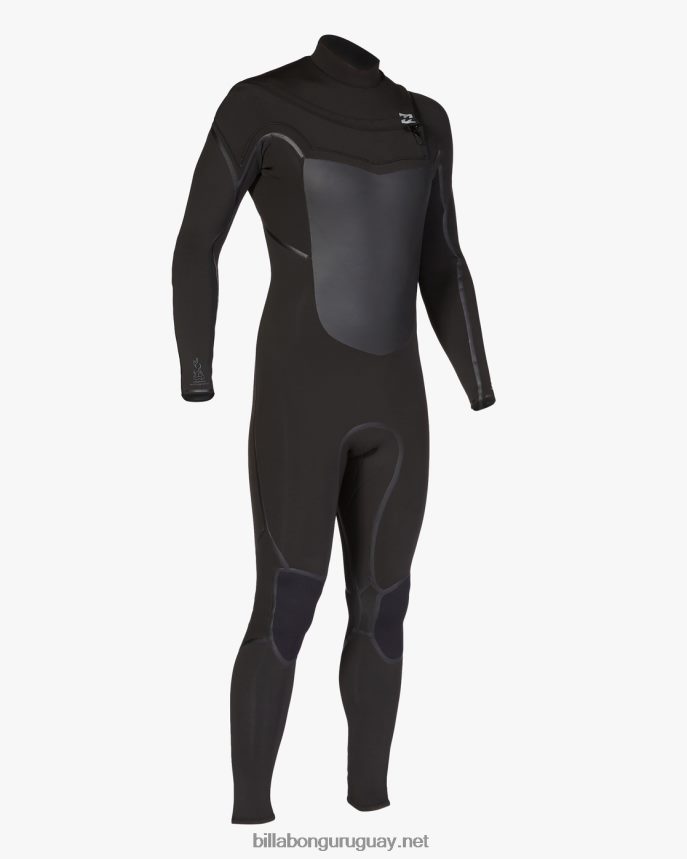 Traje de neopreno completo 3/2 absolute plus con cremallera en el pecho hombres negro DR6844883 Billabong
