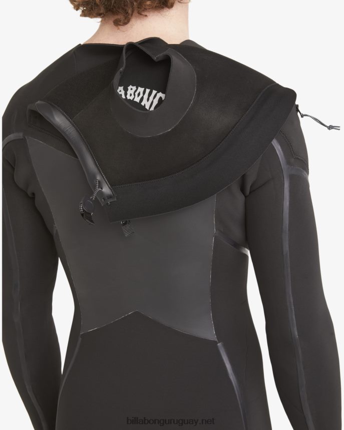 Traje de neopreno completo 3/2 absolute plus con cremallera en el pecho hombres negro DR6844883 Billabong