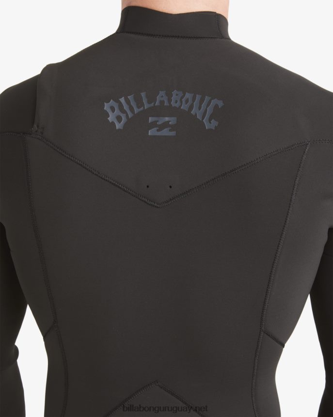 Traje de neopreno completo 3/2 con cremallera absoluta en el pecho hombres negro DR6844884 Billabong