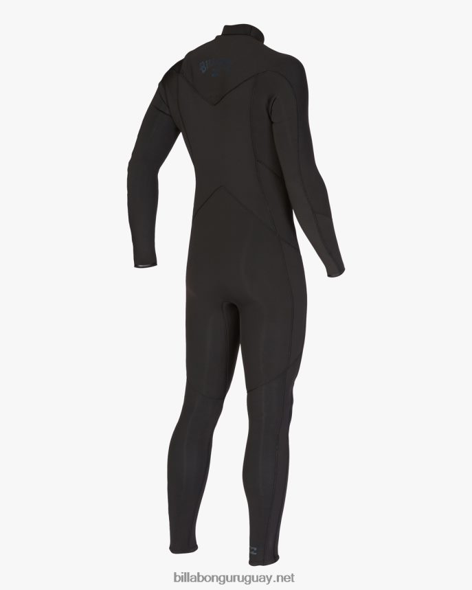 Traje de neopreno completo 3/2 con cremallera absoluta en el pecho hombres negro DR6844884 Billabong