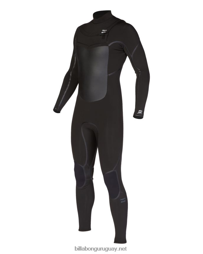 Traje de neopreno completo 4/3 absolute plus con cremallera en el pecho hombres negro DR6844881 Billabong