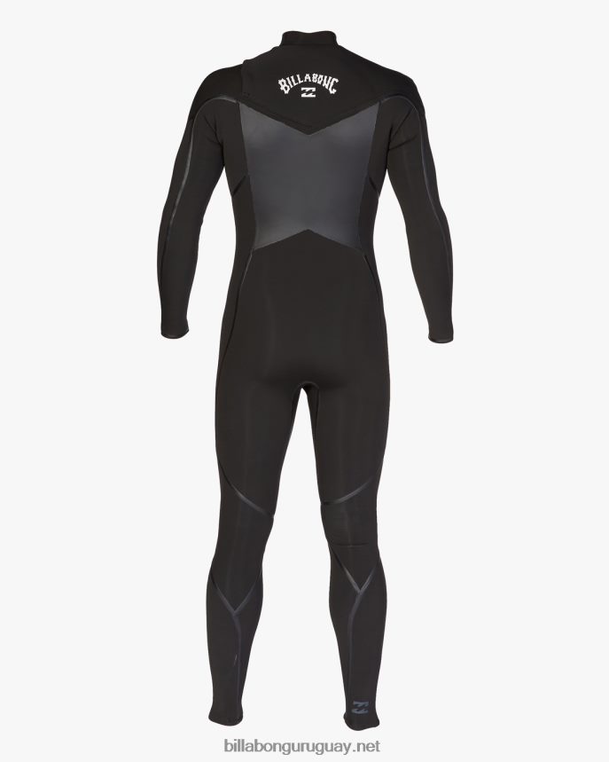 Traje de neopreno completo 4/3 absolute plus con cremallera en el pecho hombres negro DR6844881 Billabong