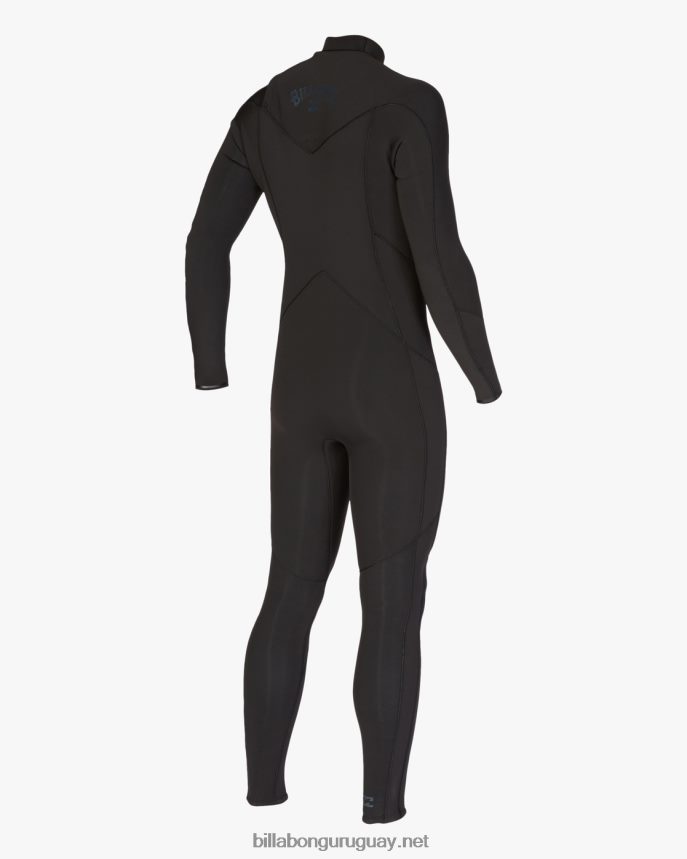 Traje de neopreno completo 4/3 con cremallera absoluta en el pecho hombres negro DR6844882 Billabong