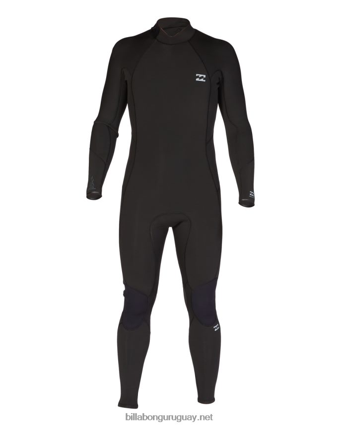 Traje de neopreno completo 4/3 con cremallera trasera absoluta hombres negro DR6844885 Billabong