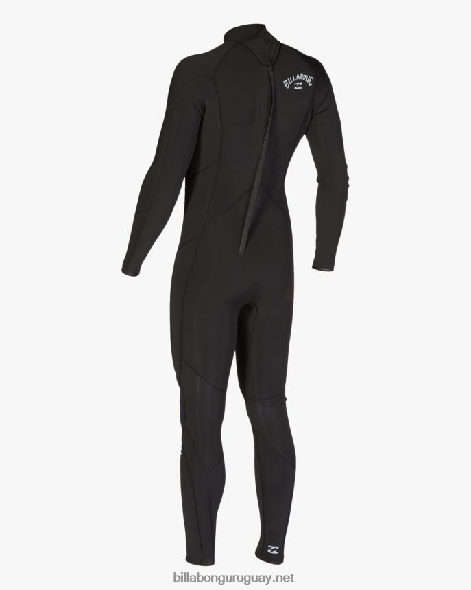 Traje de neopreno completo 4/3 con cremallera trasera absoluta hombres negro DR6844885 Billabong